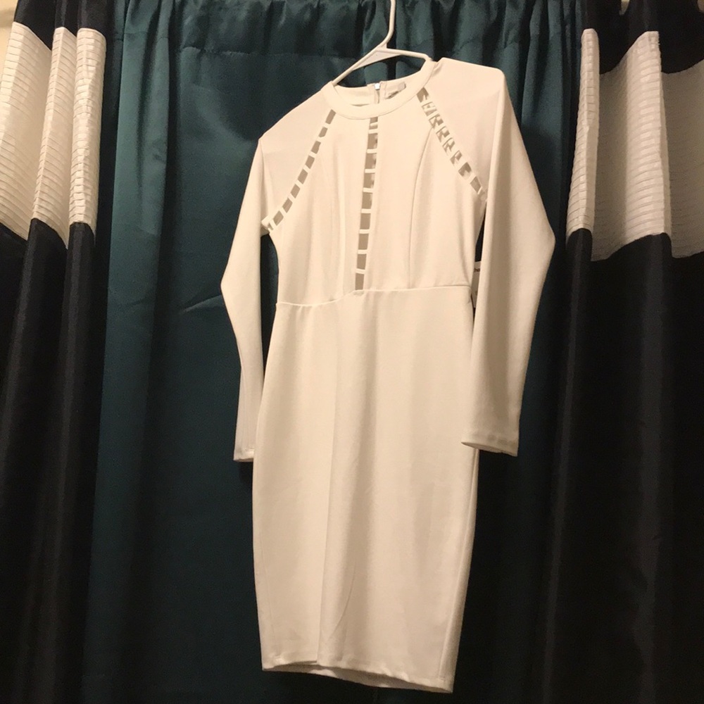 White Charlotte Russe Dress!